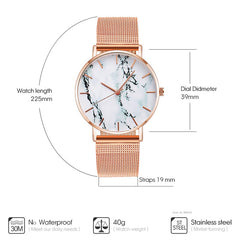 Regal Rose Marble Watch